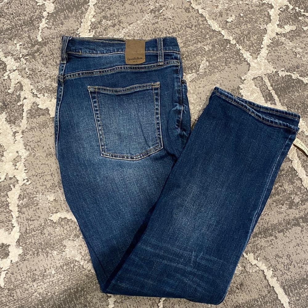 Goodfellow & Co Men’s Indigo Slim Straight Jeans
